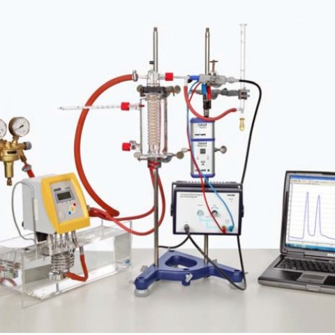 Kompletny zestaw eksperymentalny Chromatografia gazowa z Cobra4