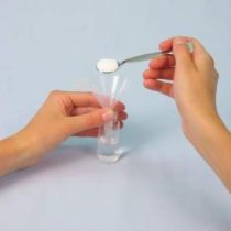 Kompletny zestaw eksperymentalny: Lodówka w butelce